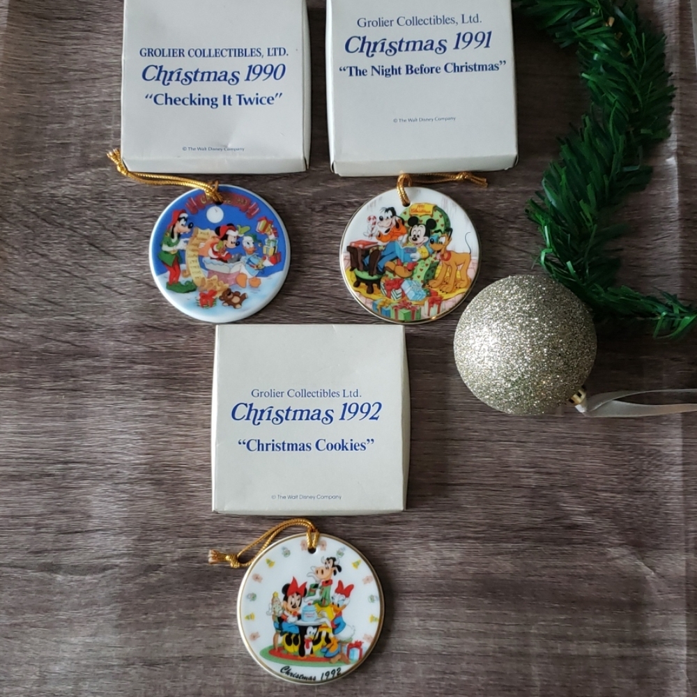 Vintage collectible ornaments Disney